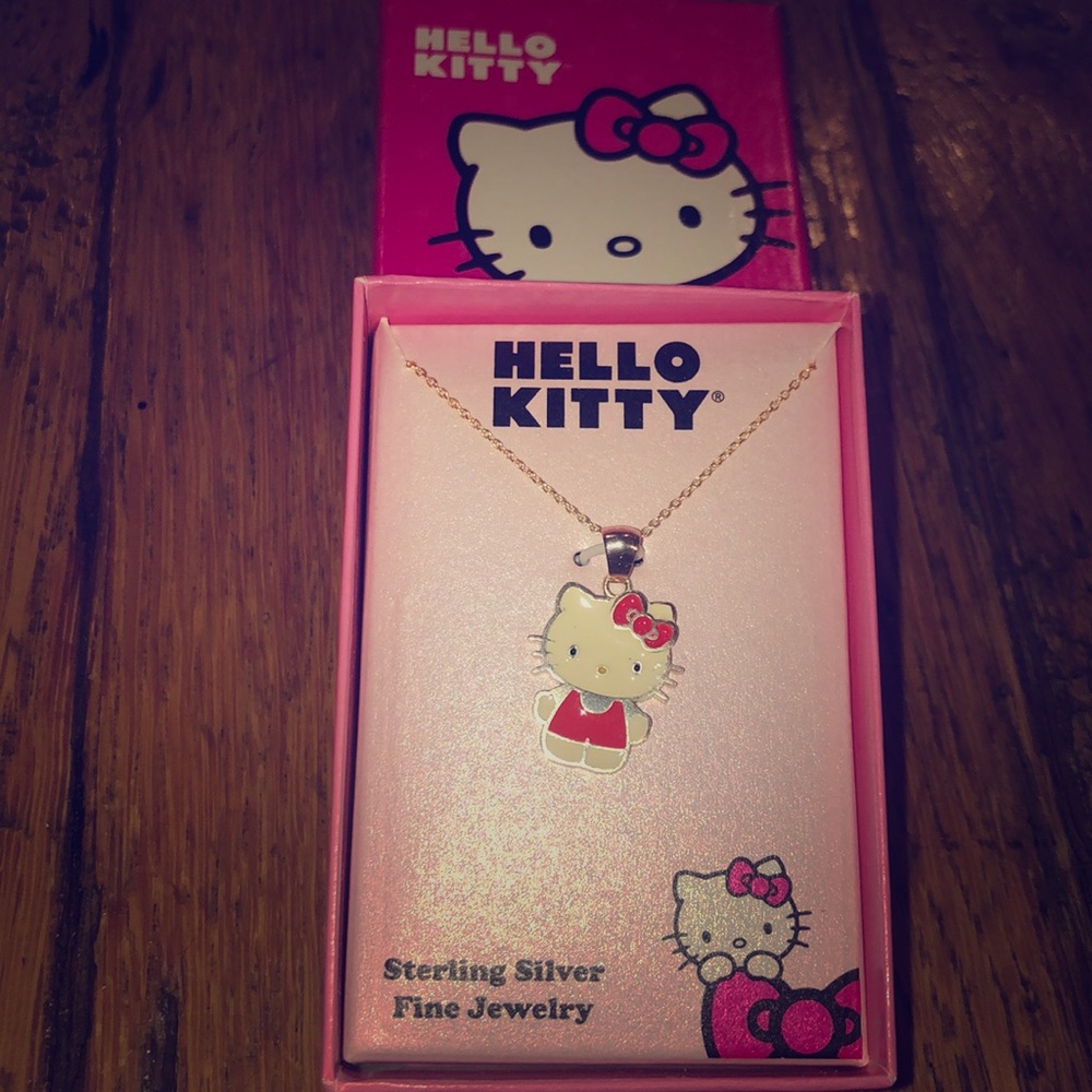 Hello Kitty Sterling Silver Necklace - Picture 1 of 3